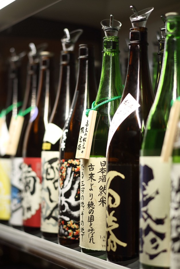 日本酒専用冷蔵ショーケース