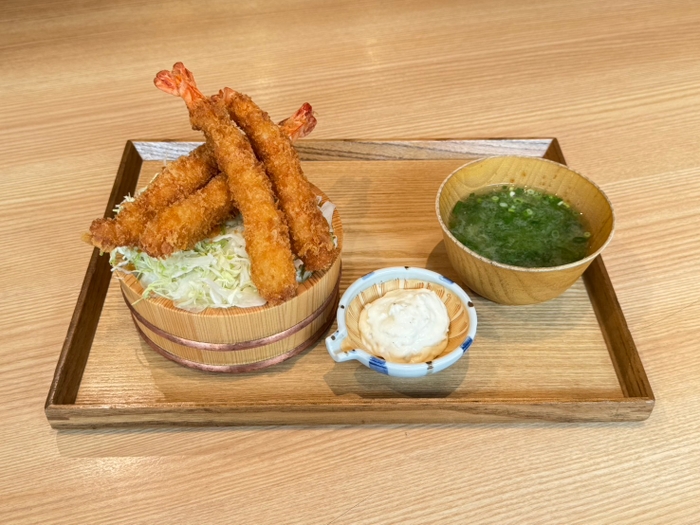 えびふりゃー丼 青のり汁セット
