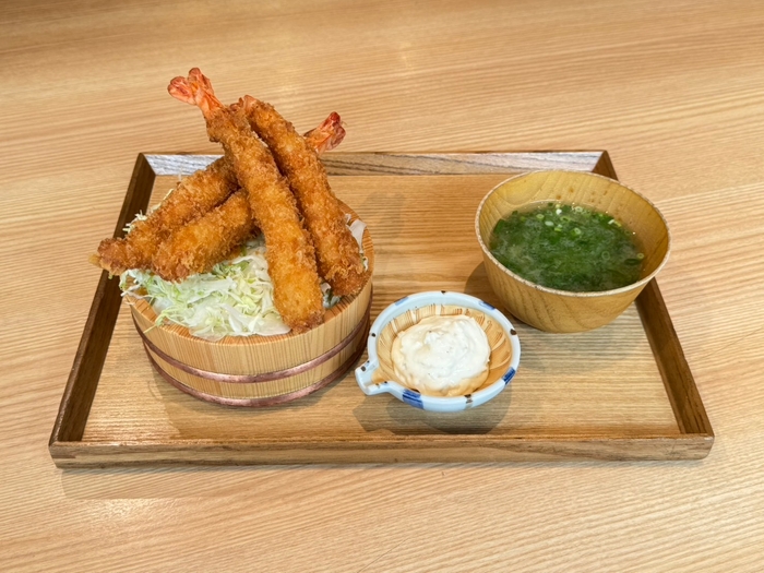 えびふりゃー丼 青のり汁セット