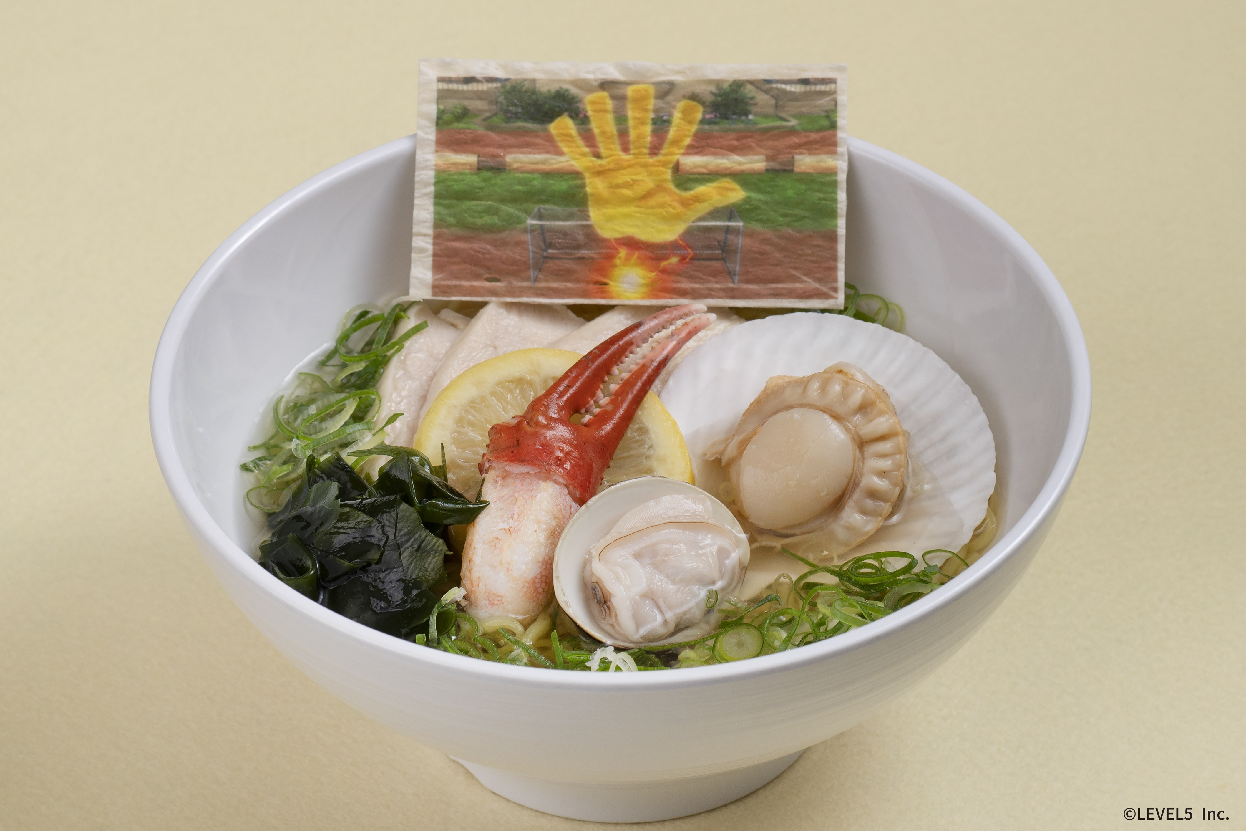 円堂守のゴッドハンド塩ラーメン