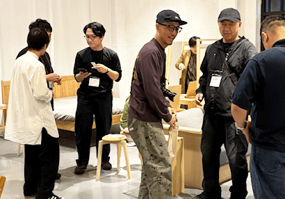 展示会ではその場で商談・購入も