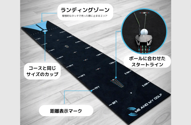 専用のパッティングマット