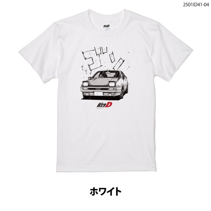 半袖Tシャツ 『頭文字D』 2501ID41-04 イニシャルD 1600GT アペックス