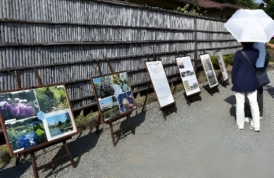 パネル展示（過去の様子）