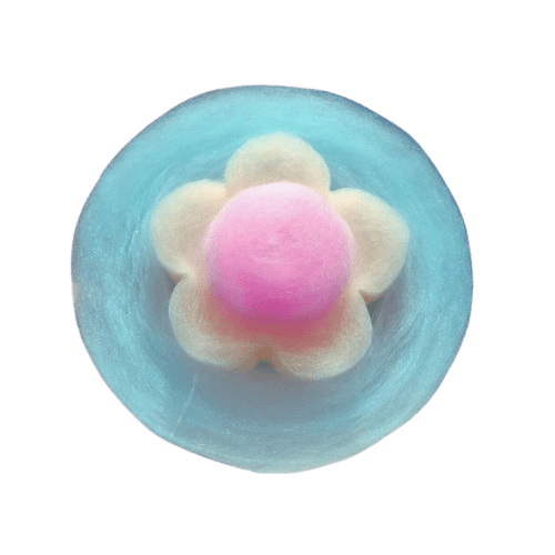 ロボットが直径45cmのビックサイズ＆カラフルなわたあめを作る