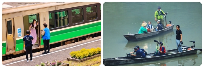 第1弾 奥会津での撮影風景(郷土写真家:星賢孝/写真提供)