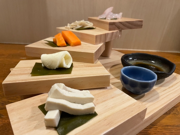 昆布締め盛り合わせ