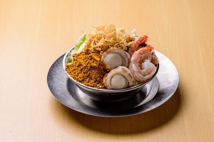 シーフードカレーもんじゃ