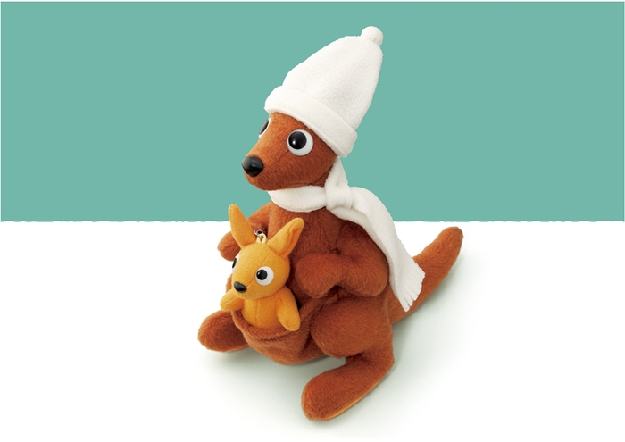 ご試乗記念品「おしゃべり子カンガルーつき ぬいぐるみ」イメージ