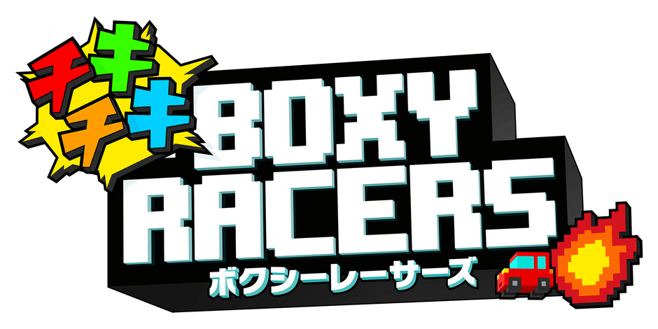 『チキチキBOXYRACERS』ロゴ