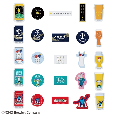 G賞：ステッカーセット