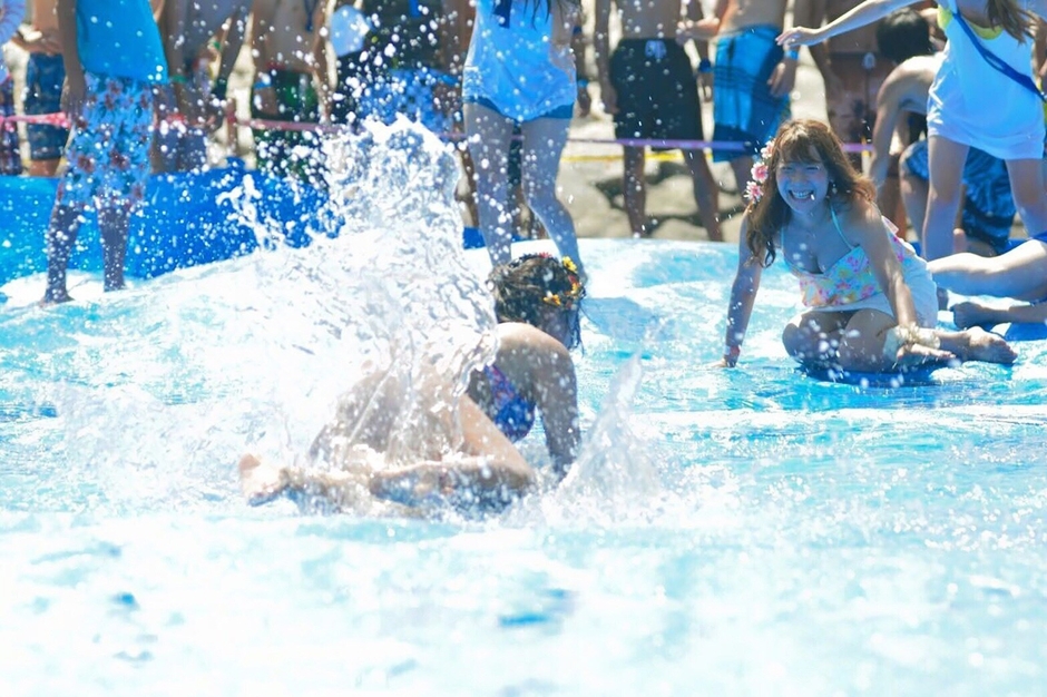 ローションビーチフラッグ