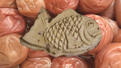 梅干白玉たいやきイメージ