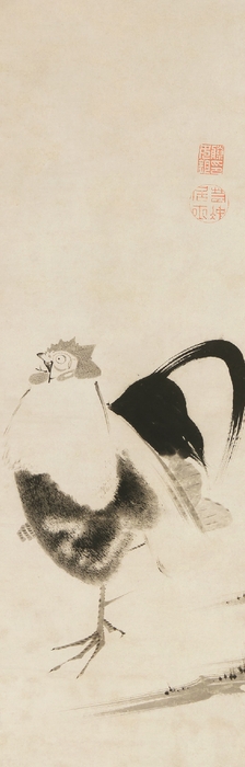 伊藤若冲「鶏図」