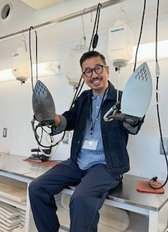 東京モード学園にて