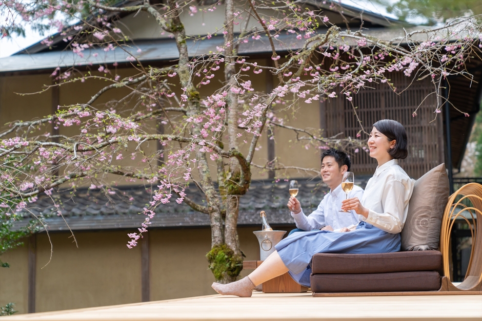 ウッドデッキのテラス