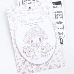 マイメロちゃんが天使すぎる、、！薄いピンクカラーで白いドレスがメルヘンチックな白いちごのティータイムシリーズアイテムです。