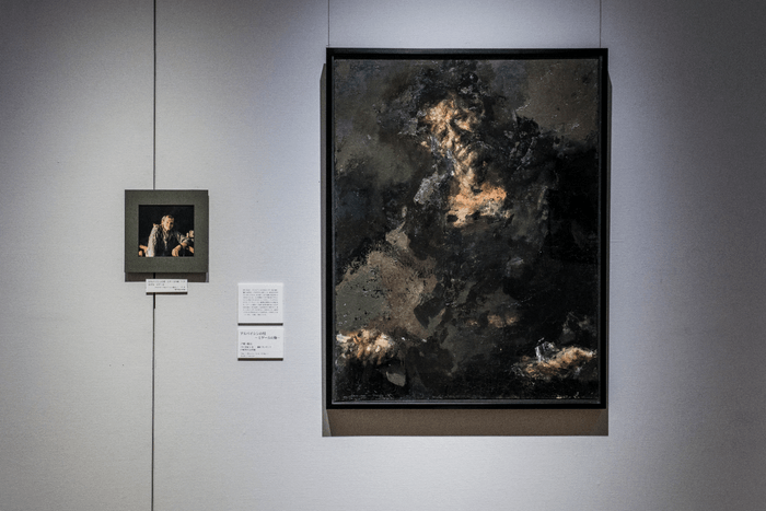 画像2:今回の展覧会の代表作品となっている アルバイシンの男ーミゲールの像ー