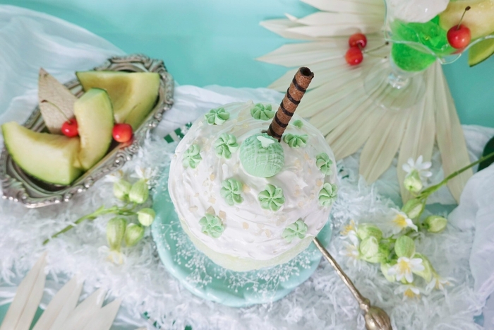 ポッピング生メロンソーダ