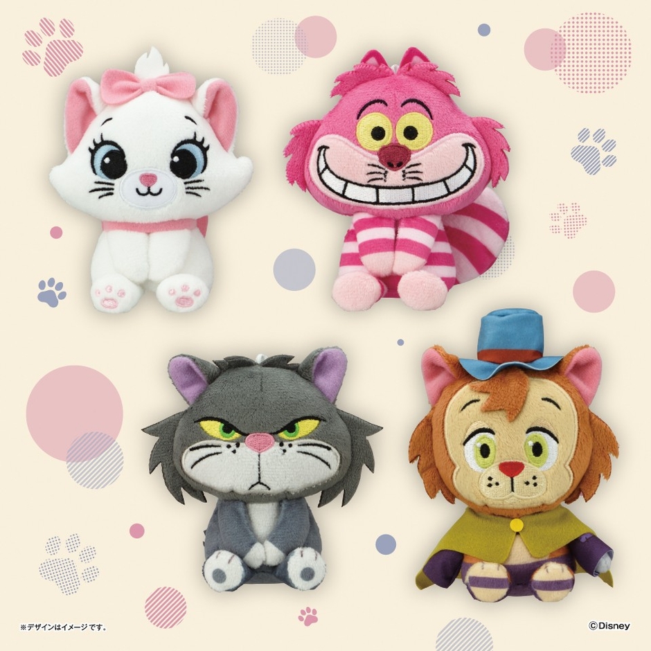 ▲ディズニーキャラクター マスコット 猫の日Ver. ~GiGO限定~