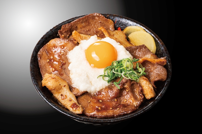とろ玉牛たん合戦焼肉丼 980円(税込)