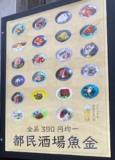 五反田「都民酒場魚金」ファサード 3