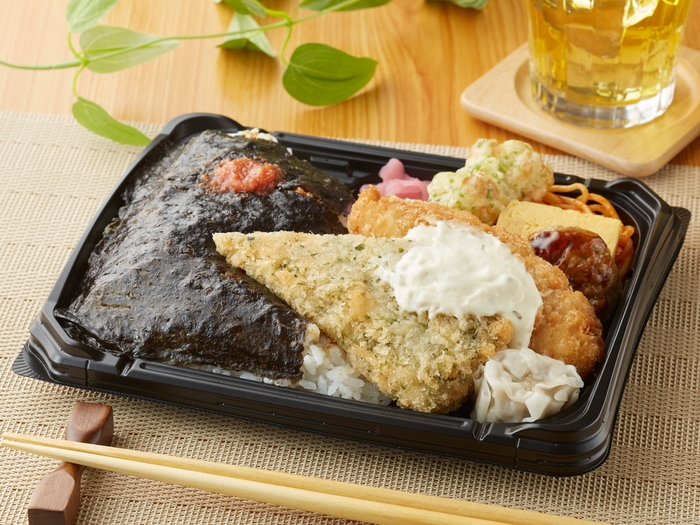 ずっしり極！大きくなった海苔弁当（画像はイメージです。）