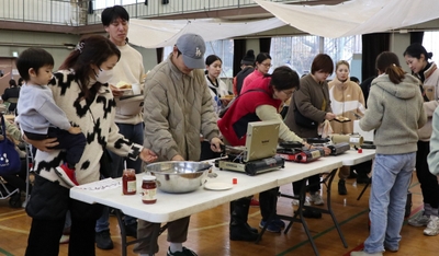 食事の様子