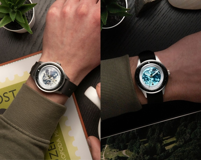 Super-LumiNova の青い蓄光