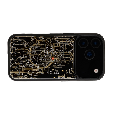 FLASH 東京回路線図 iPhone 17 Pro ケース　黒