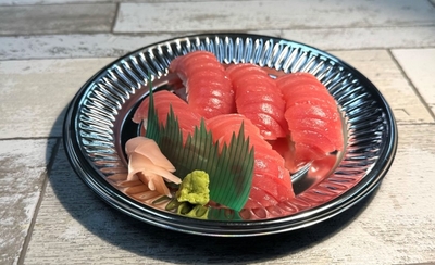 提供予定の「近大マグロの握り寿司」