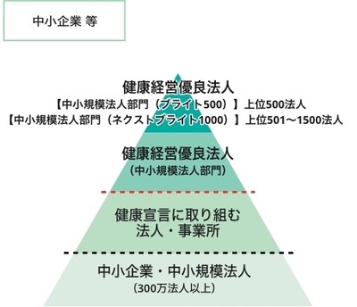 健康経営に係る顕彰制度について(全体像)