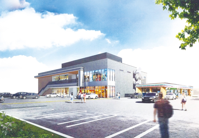 施設外観パース