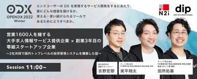 クラウドエース株式会社 主催のイベント 「OPEN DX 2022 Winter」　 株式会社N2i 開発マネージャーの吉野 宏樹が登壇