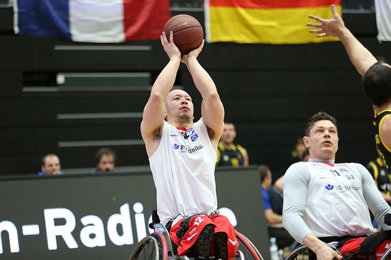 車いすバスケットボール 千脇選手