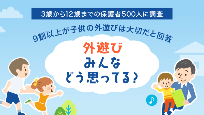 外遊び、みんなどう思ってる?
