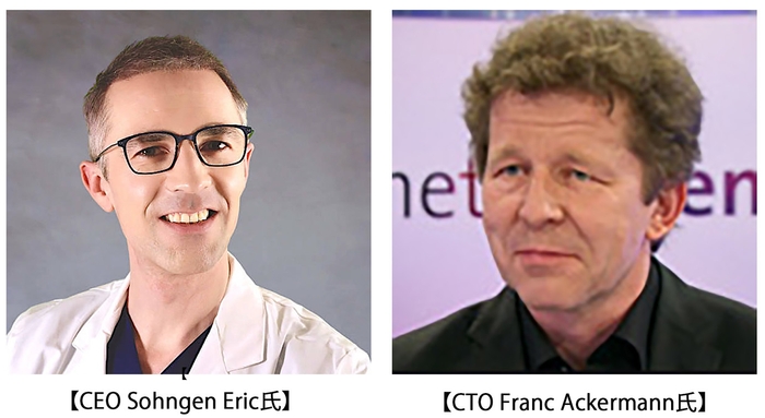 CEO Eric 氏 & CTO Ackermann 氏