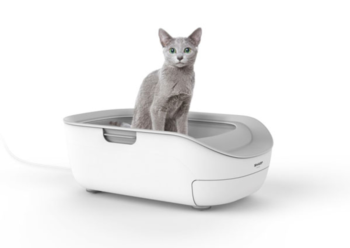 シャープ製品 猫用システムトイレ型 「ペットケアモニター」