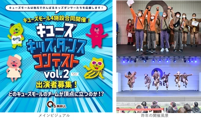 キューズ・キッズダンスコンテスト Vol.2募集開始！