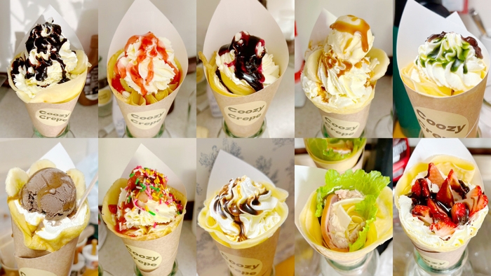 「Coozy Crepe」のクレープ(2)