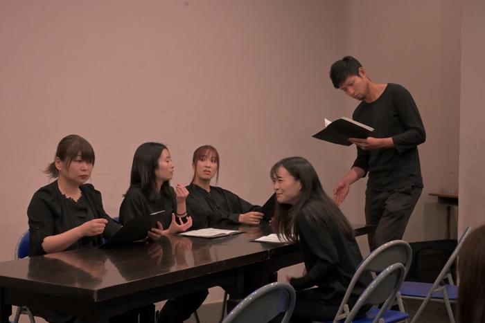 『アクワリウム』ワンシーンリーディング上演（2025年11月）＠熊本県熊本市・ギャラリーキムラ