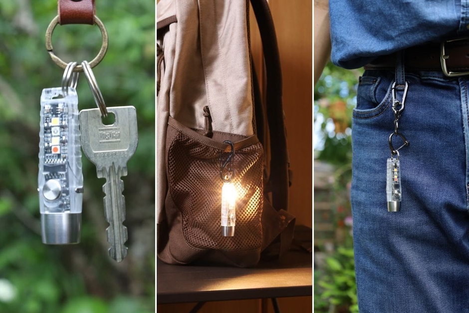 家の鍵並みの大きさで持ち運び便利