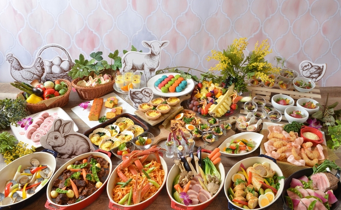 ディナービュッフェ「イースターフェア」