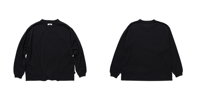 LONG SLEEVE T-SHIRT BLACK