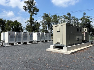 写真1:栃木県栃木市岩舟町蓄電所