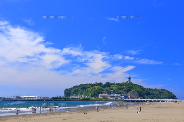 海と江ノ島の絶景