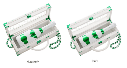 NV Brut Rose White Holiday Edition Green