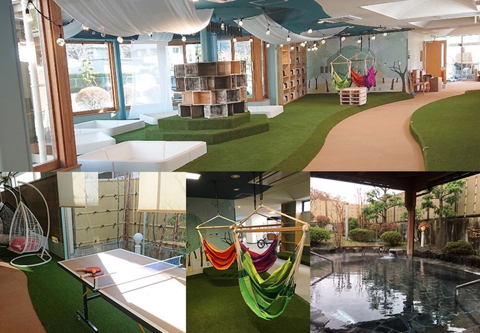 なんぶの湯 館内