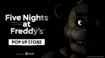 大人気ホラーゲーム「Five Nights at Freddy's」の 公式POP UP STOREが タワーレコード渋谷店・梅田NU茶屋町店にて期間限定で開催決定！