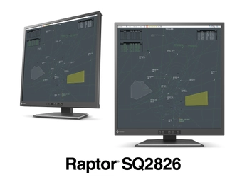 筐体をスリムに軽量化し、新たに専用機能を搭載した 28.1型2K×2K解像度の航空管制室向けモニターを発売